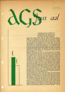 AGS Journal Kerst 1946