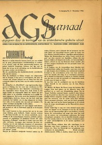 AGS journaal 1946 november -1