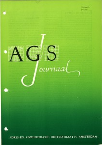 AGS journaal 1952 juli -1
