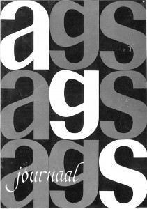 AGS journaal 1962 16e jaargang nr4-1