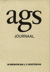 AGS journaal in memoriam j.c. winterink 1966-1