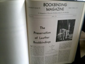 Bookbinding Magazine, April 1931 1