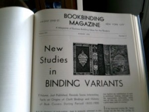 Bookbinding Magazine, August 1932 1