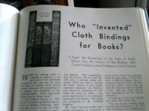 Bookbinding Magazine, August 1932