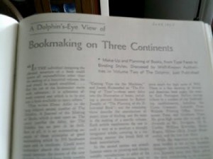Bookbinding Magazine, January 1934