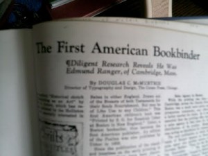 Bookbinding Magazine, November 1927