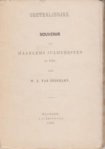Souvenir Aan Haarlems Julijfeesten In 1856 002