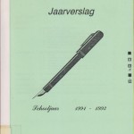 ags jaarverslag 1991-1992